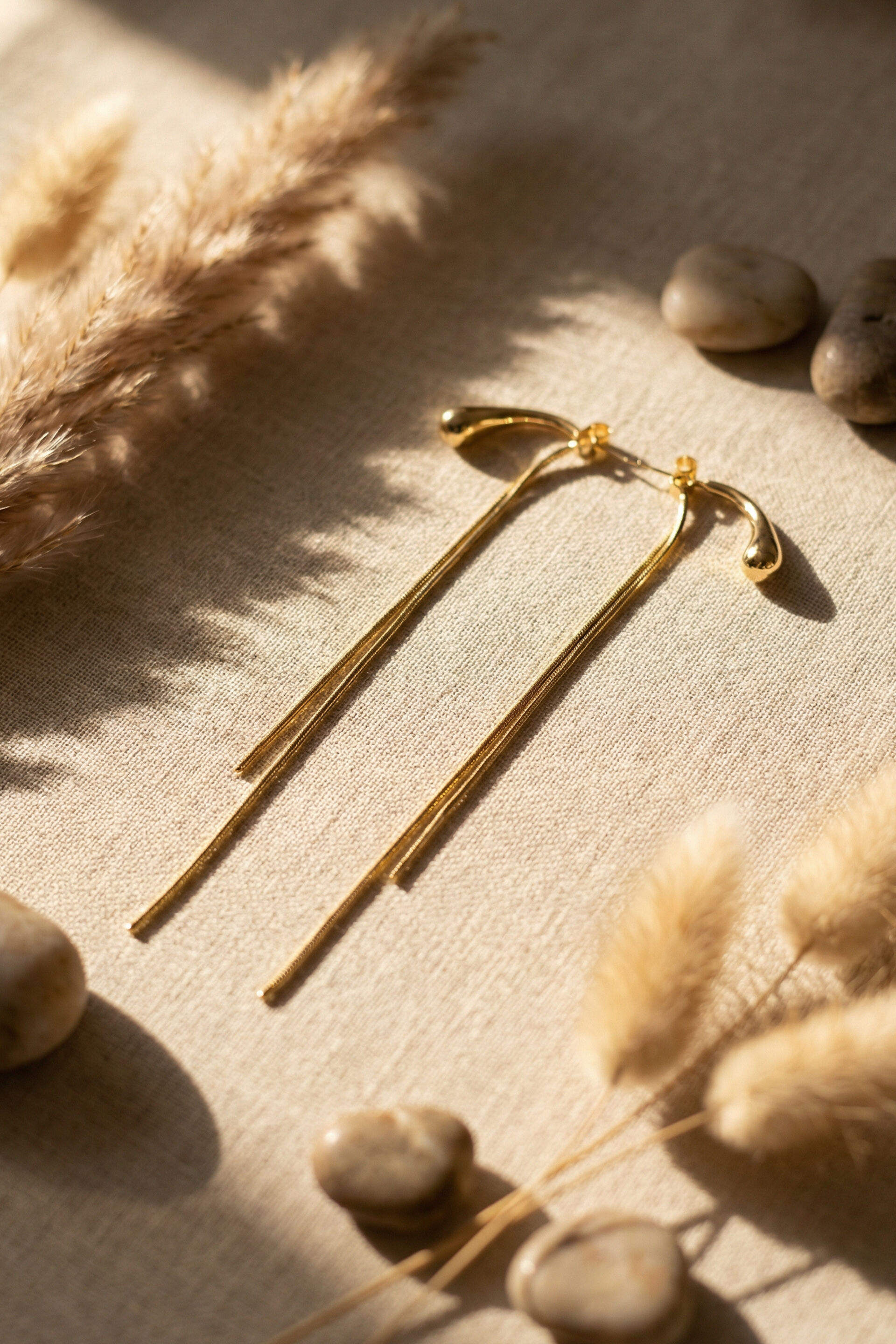 Golden Fall Earrings, , image 2